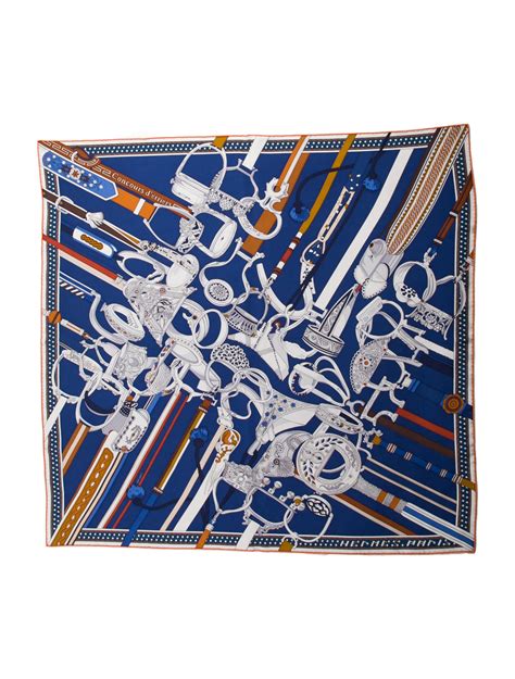 Hermès Concours D'Etriers Silk Scarf 